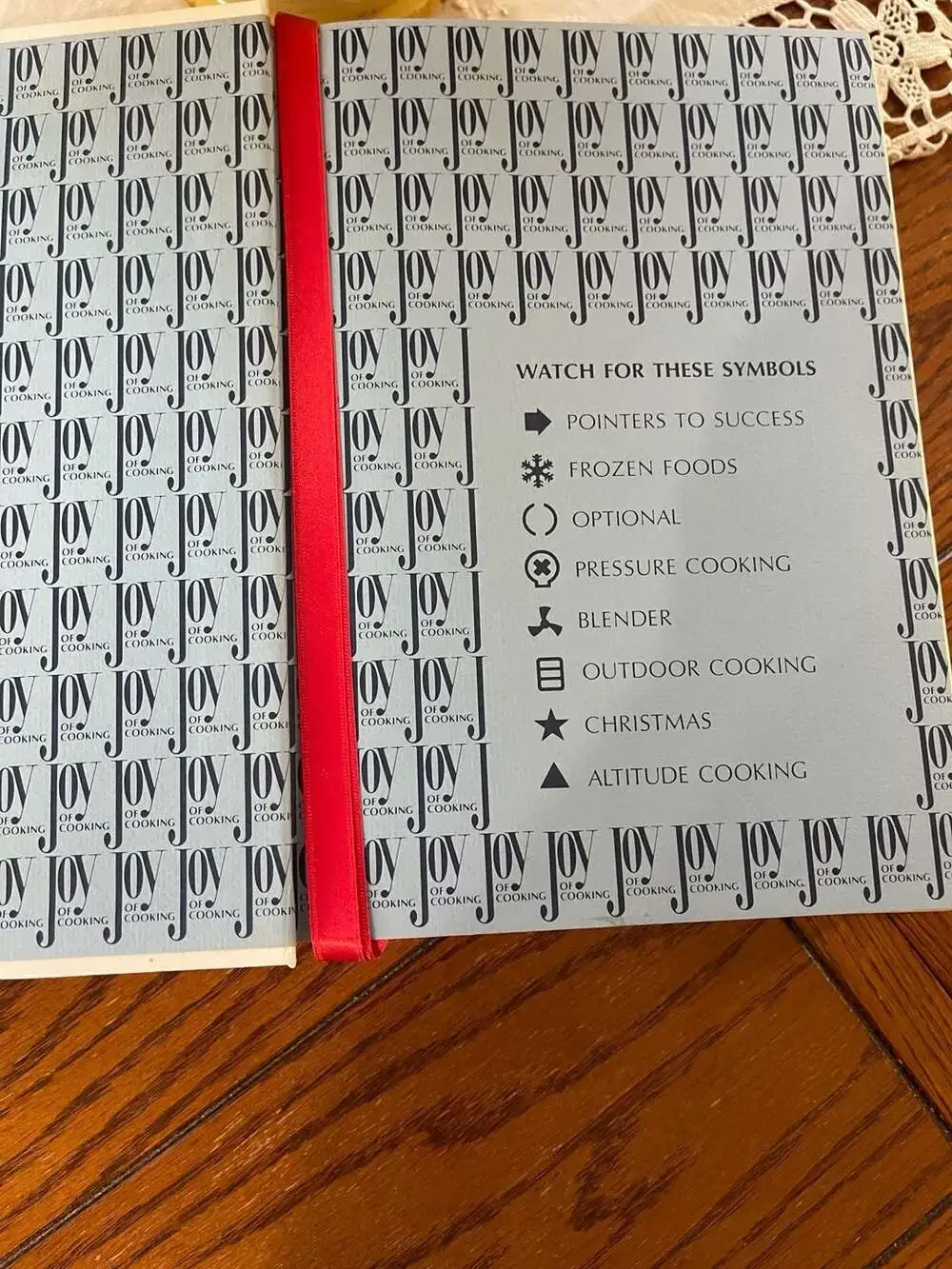Joy of Cooking Cookbook 1988 edition